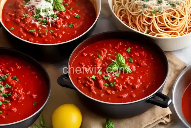 Stephanie's Freezer Spaghetti Sauce