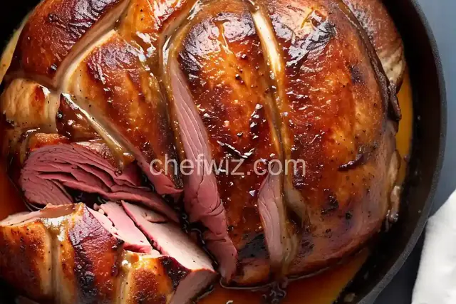 Steve's Maple-Glazed Spiral Ham Recipe