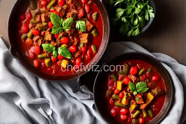 Stewed Okra and Tomatoes