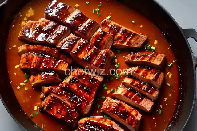 Sticky BBQ-Glazed Pork Tenderloin