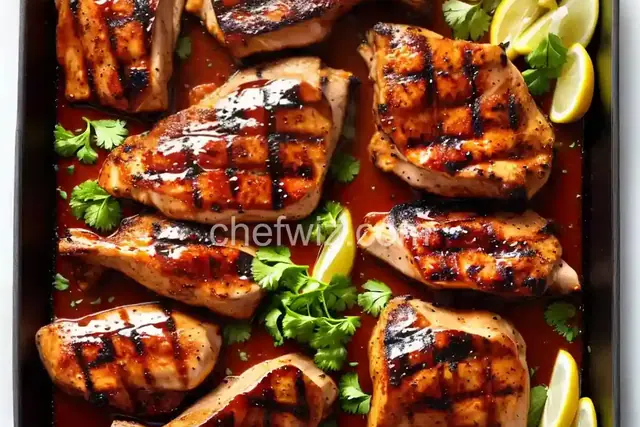 Sticky Grilled Chicken