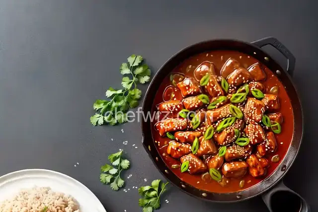 Sticky Sesame Chicken