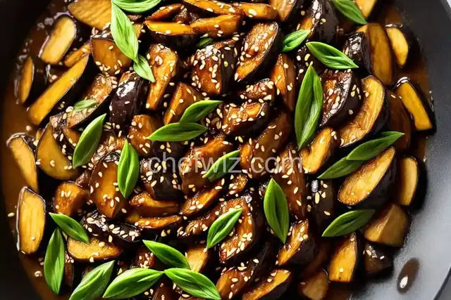 Stir-Fried Asian Eggplant
