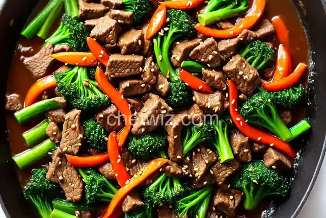 Stir-Fried Beef With Chinese Broccoli Recipe