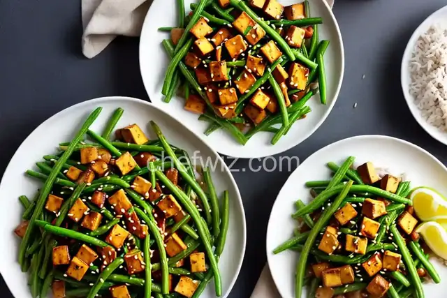 Stir-Fried String Beans With Tofu