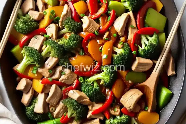 Stir-Fry Chicken and Vegetables