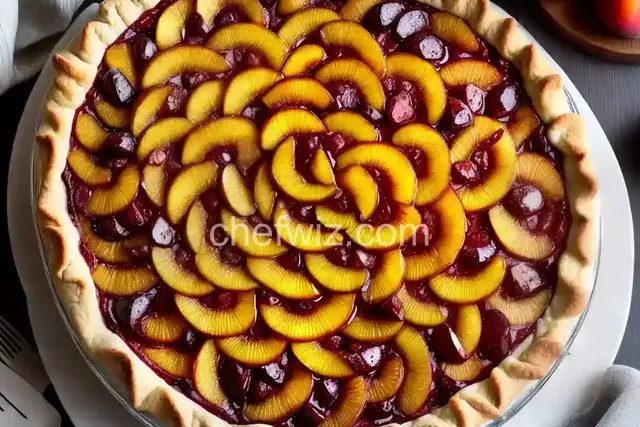Stone Fruit Lattice Pie