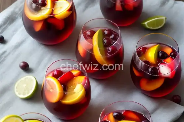 Stone-Fruit Sangria