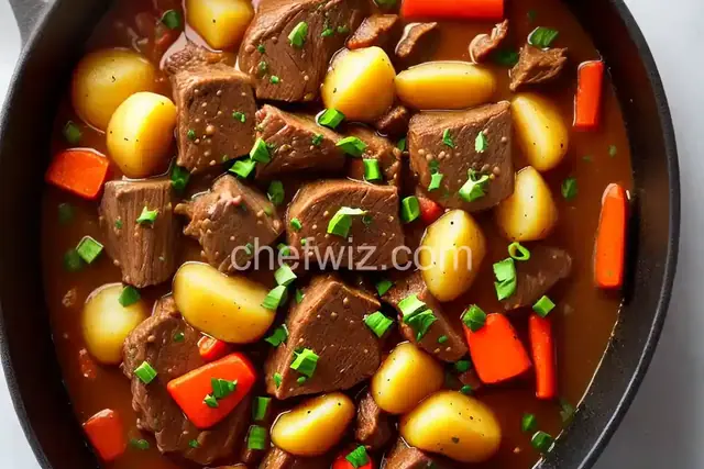 Stove Pot Roast With Mashed Potatoes