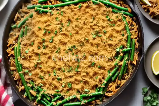 Stovetop Green Bean Casserole