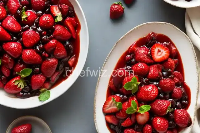 Strawberries with Balsamic Vinegar