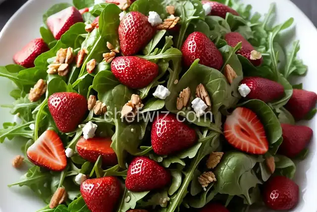 Strawberry Arugula Salad