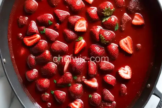 Strawberry Balsamic Sauce Recipe