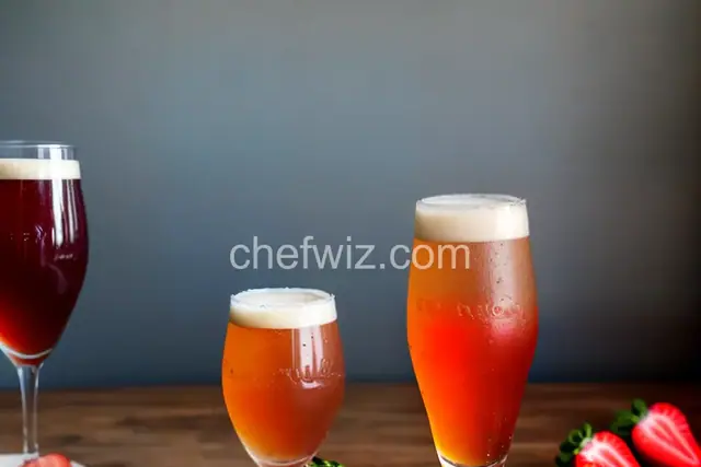 Strawberry Beer Margaritas