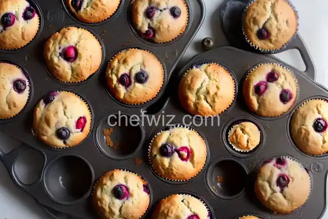 Strawberry-Blueberry Muffins