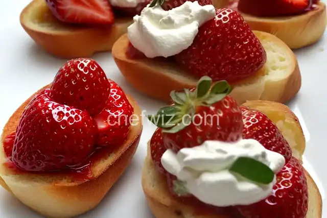 Strawberry Bruschetta