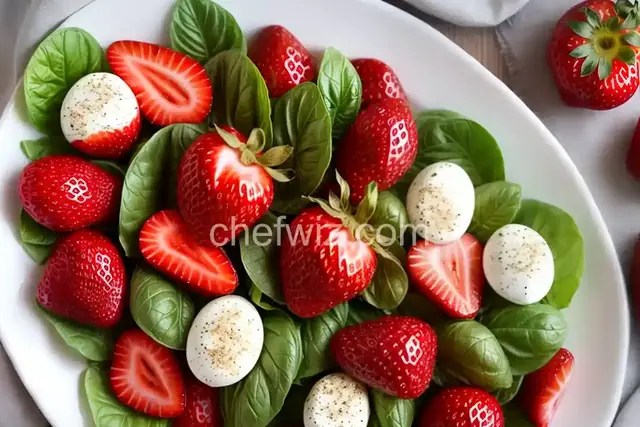Strawberry Caprese Salad