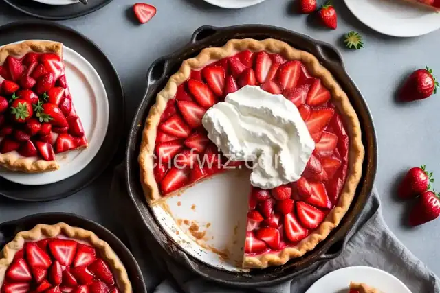 Strawberry Cheese Pie