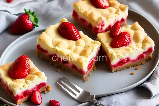 Strawberry Cheesecake Bars