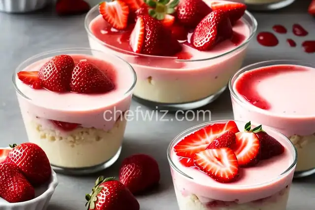 Strawberry Cheesecake Jell-O Shots