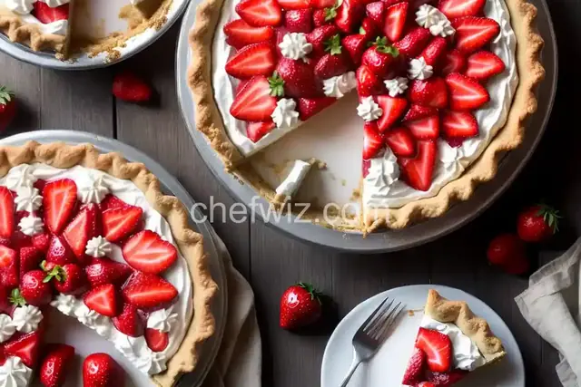 Strawberry Cheesecake Pie
