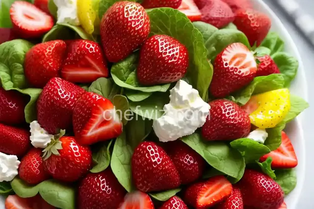 Strawberry Cheesecake Salad