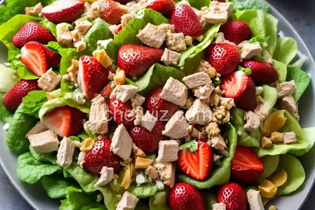 Strawberry Chicken Salad for Sandwiches