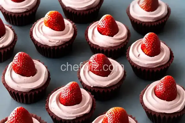 Strawberry Chocolate Mousse Cups