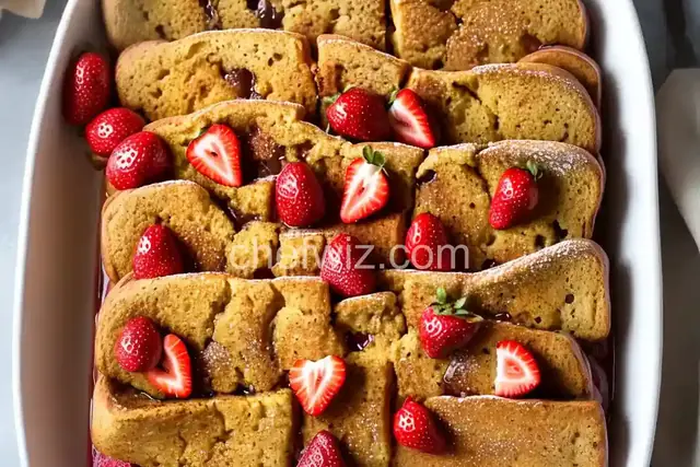 Strawberry Cream Cheese French Toast