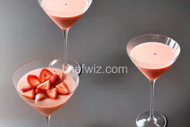 Strawberry Cream Martini