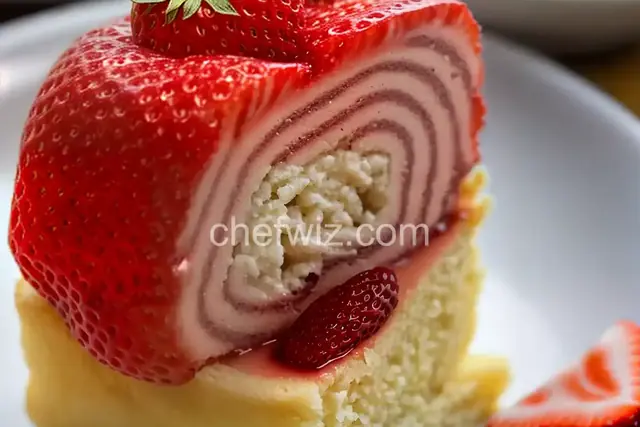 Strawberry Cream Roll