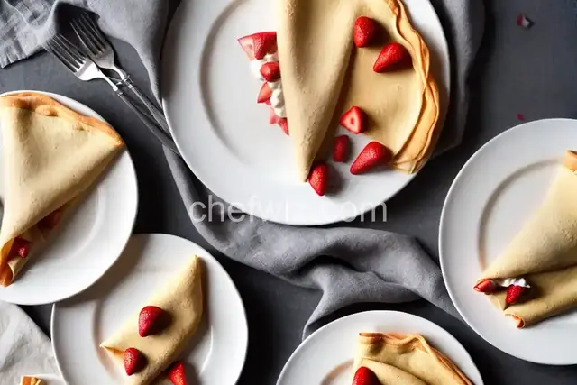 Strawberry Crepes