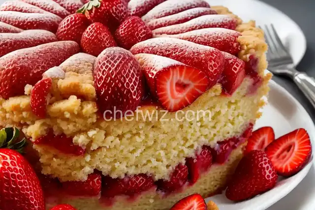 Strawberry Delight Cake