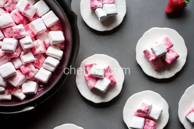 Strawberry Guimauve Marshmallows