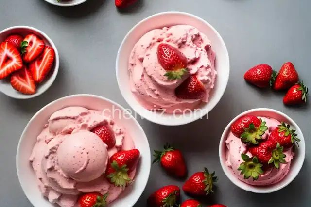 Strawberry Ice Cream