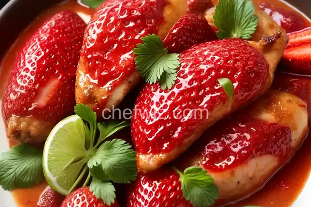 Strawberry-Jalape�o Chicken