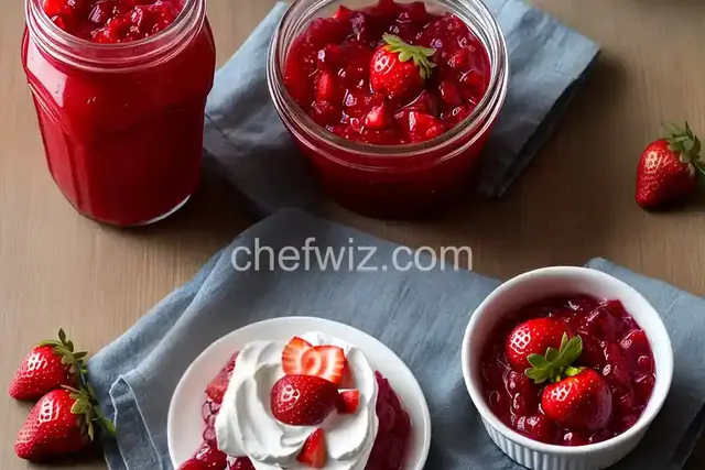Strawberry Jam with JELL-O