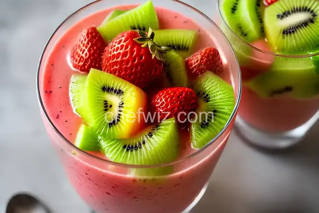 Strawberry-Kiwi Slush