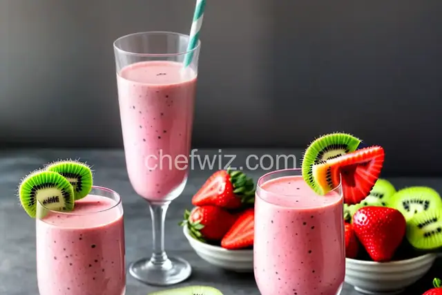 Strawberry Kiwi Smoothie