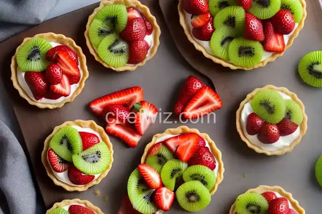 Strawberry Kiwi Tartlets