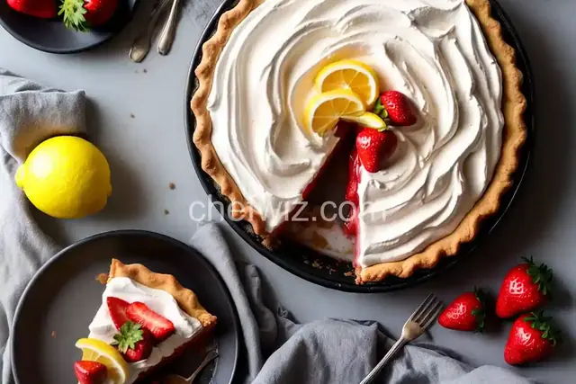 Strawberry Lemonade Pie