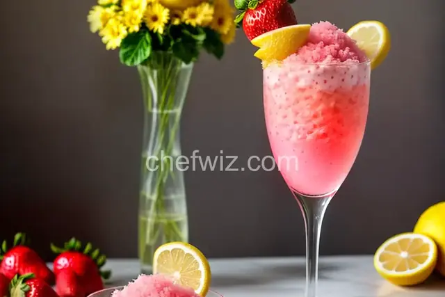 Strawberry Lemonade Shaved Ice