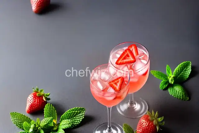 Strawberry-Mint Soda