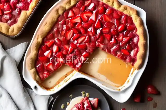 Strawberry Ooey Gooey Butter Cake (Paula Deen)