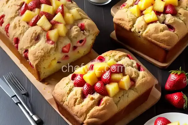Strawberry Pineapple Bread
