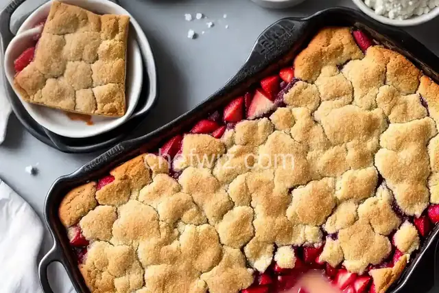 Strawberry Pop-Tart Cobbler