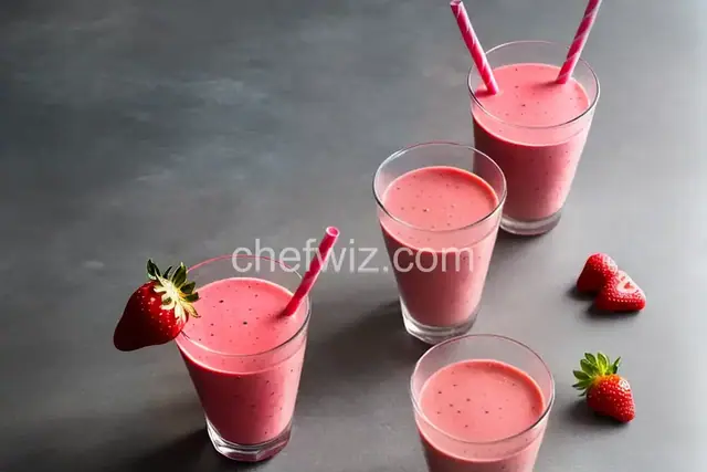 Strawberry Raspberry Smoothie