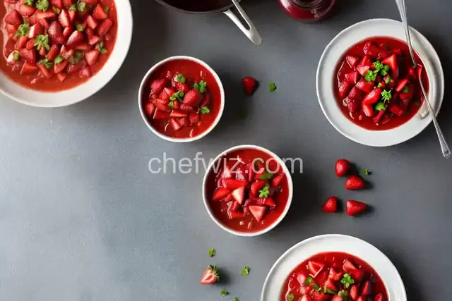 Strawberry Rhubarb Sauce