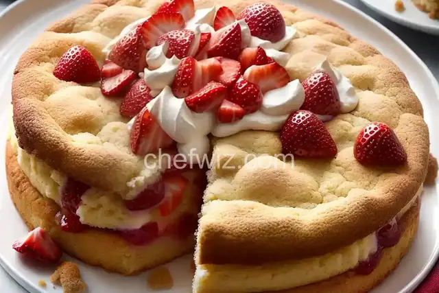 Strawberry Rhubarb Shortcake