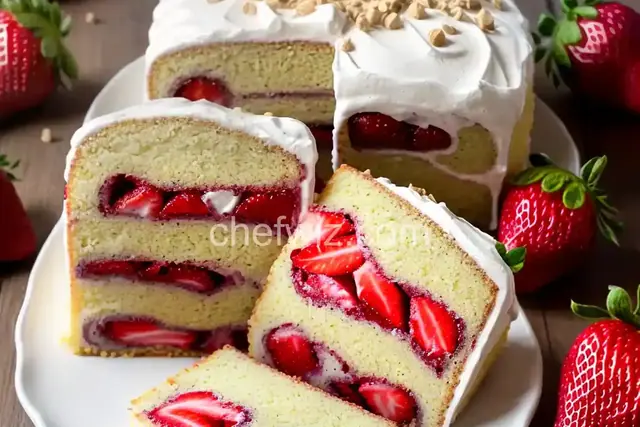 Strawberry Roll Cake